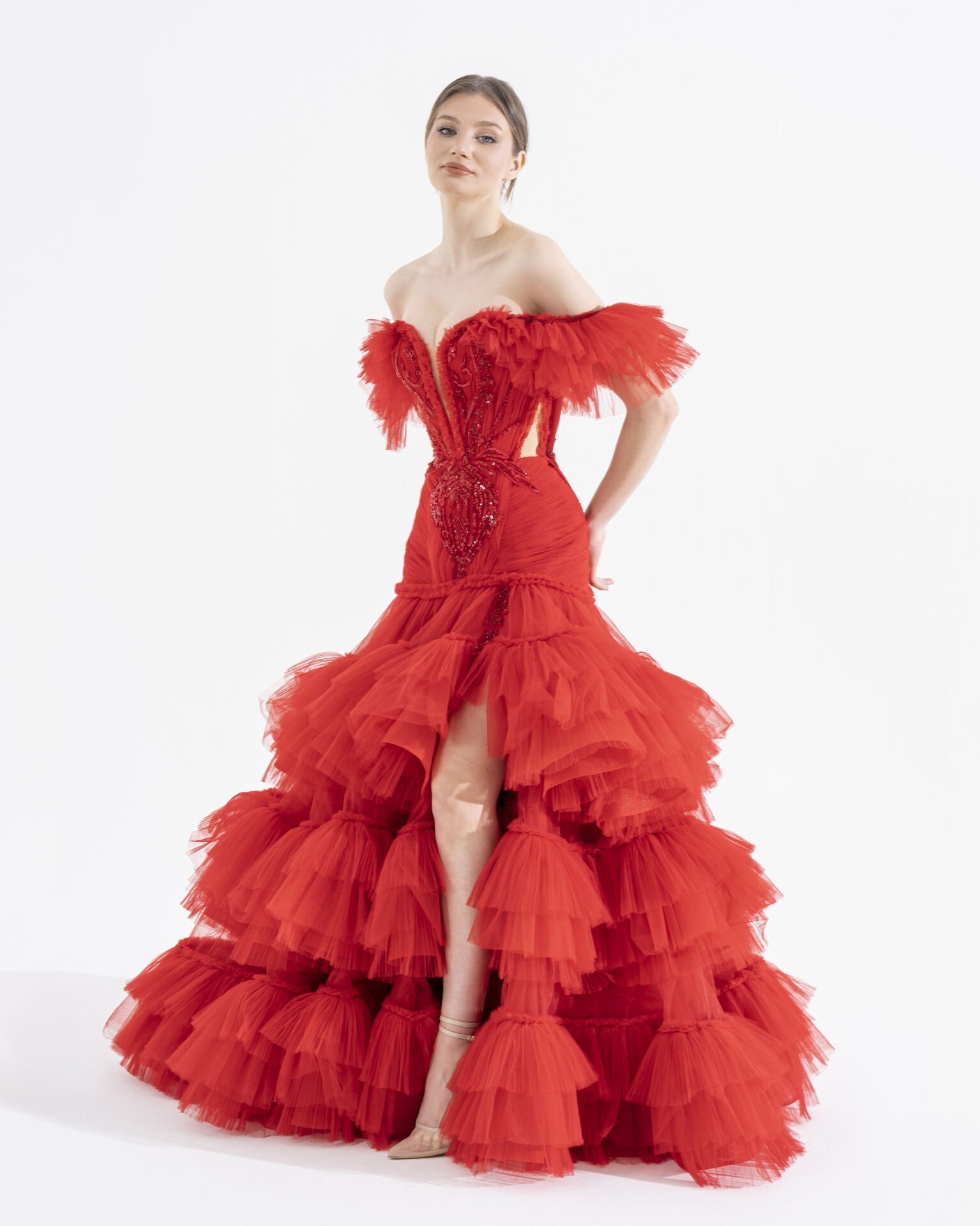 Scarlet Whirl (Kiralık Elbise)
