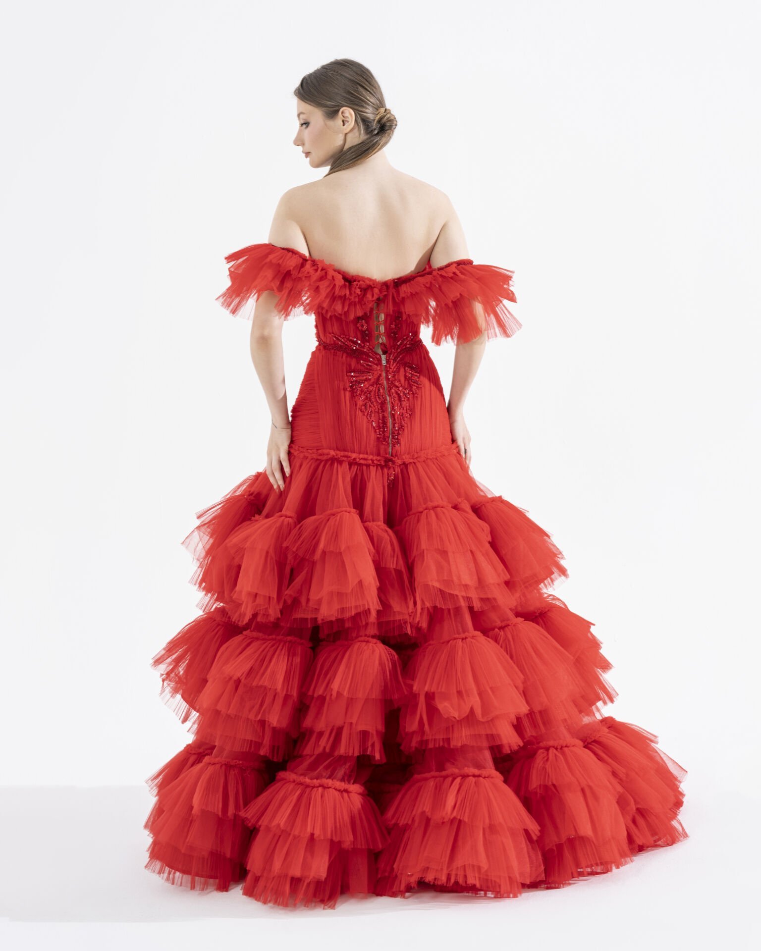 Scarlet Whirl (Kiralık Elbise)